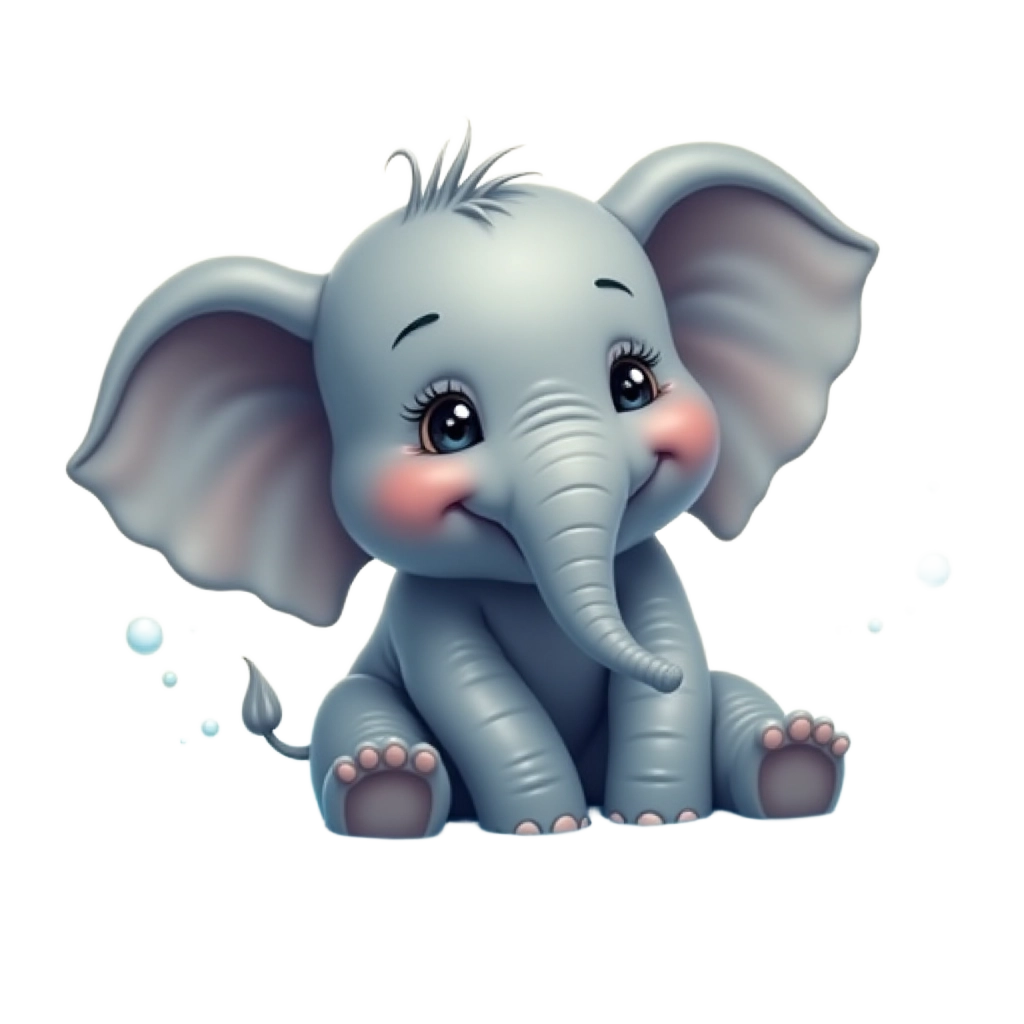 Cute Baby Elephant